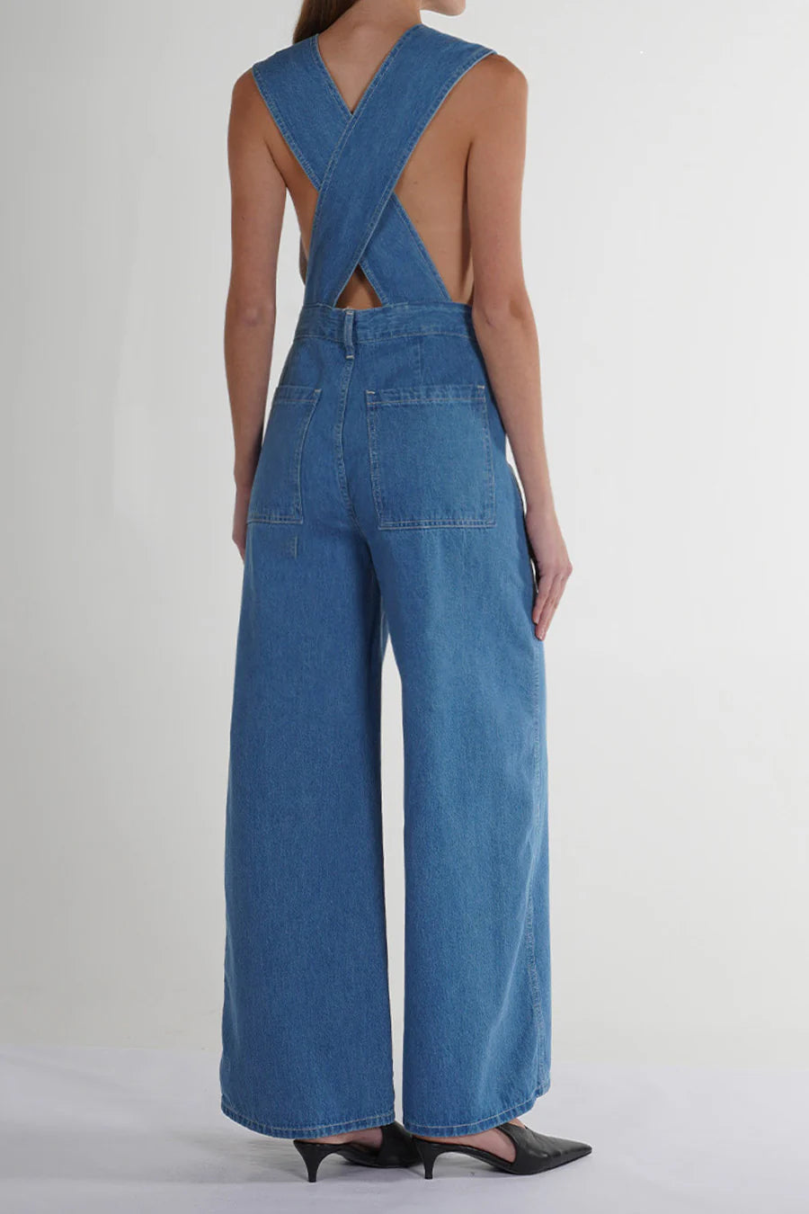 Elina Jumpsuit - Ethereal Blue