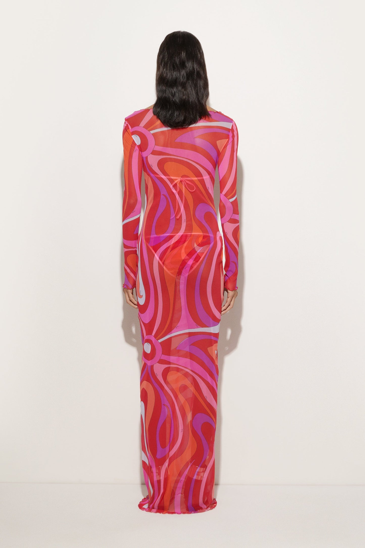 Marm Chiffon Maxi Dress